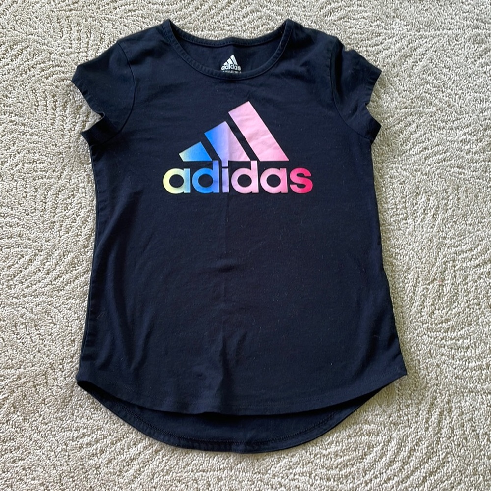 Black Adidas Short Sleeve Tee